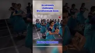 Kudittu Mettadavu - An extremely challenging Adavu #bharatanatyam