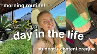 DAY IN THE LIFE | high school content creator vlog!