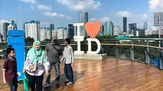 🇮🇩 FREE Rooftop Views of Jakarta?! 😲 | Skywalk Senayan Park Mall, Jakarta Places to see, 4K HDR