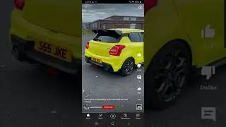 Suzuki swift Sport exhaust sound