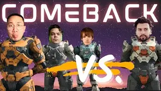 Craziest Comeback against Snipedown FT Ogre 2 + Formal 1 | Halo Infinite Ranked