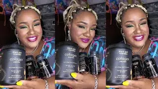 BLACK GIRL VITAMINS REVIEW COLLAGEN, VITAMIN D3, HAIR SKIN & NAILS VITAMIN SUPPLEMENTS