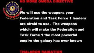 Greetings StarFleet Task Force 1