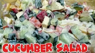 Pipino salad ala kuya Nel #minivlog #food #cucuber#pipino #foodpreparation #recipe 