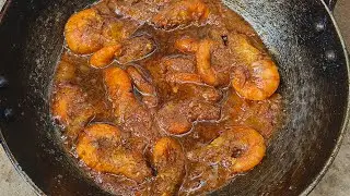 #how to make chingri masala🤤 curry#Bengali style  chilli masala curry recipe #