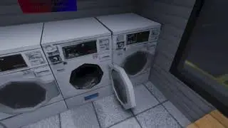 Late Laundry (PSX / VHS Horror Gameplay)