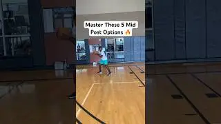 Master These 5 Mid Post Options #courtside #elite #basketball