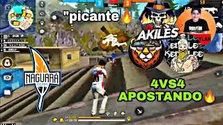 🔥AKILES,KENG LEE,NEUTRO,DYLAN ROMPIENDOLA EN (4vs4) APOSTANDO contra MMA*Picante🔥