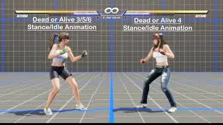 (Re-Recorded to 60fps) DoA6 Mods Hitomi's Dead or Alive 4 Stance/Idle Animation#15