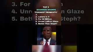 Shannon Sharpe Funniest Moments #nba #nbabasketball #basketball #nfl #nflfootball #football #sports