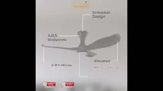 Point One Alba Hugger #homedecor #smartceilingfan #interiordesign #ceilingfans