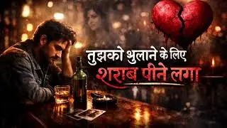 Tujhko Bhulane Ke Liye Sharab Peene Laga 💔 | Sad Breakup Song | Dard Bhara Gana
