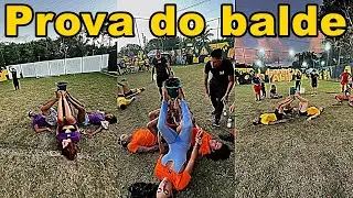 Veja quem ganhou a prova do balde