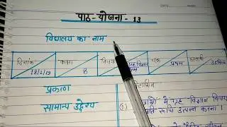 Home Science Lesson-Plan-13  Vitamins Class-8 for B.ed/B.tc/ and others