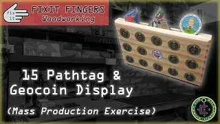Pathtag & Geocoin Holder - Mass Production Mode