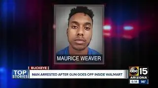 Man arrested after concealed gun discharges in Buckeye Walmart