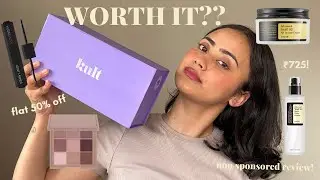 *K beauty* skincare & makeup at flat 50% off 🥹 (high end luxury brands too!) * KULT* APP HAUL💜