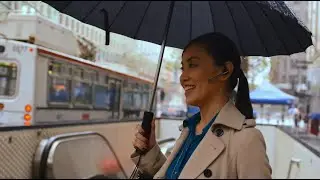 Poly Voyager 5200 Series wind and noise cancelling demo