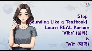 The Secret to K-Drama Banter: Unlock Korean 'Wit' (해학) & 'Vibe' (풍류)