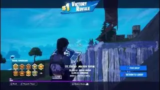 I got a victory royale in arena solo
