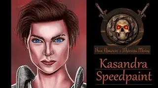 Kasandra's portrait for Baldur's Gate: EE Mod (Nowe Opowieści z Wybrzeża Mieczy) - Speedpaint