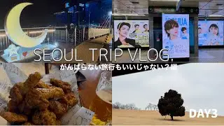 【韓国旅行】思い通りにいかなくても、たいしたことしなくても旅行は楽しい【CARAT】オリンピック公園/キョチョンチキン/潜水橋　#seventeencarat #聖地巡礼 #アラフィフvlog 