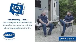 Part 1 - Behind the Scenes Live Tour 2022