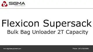 Flexicon Supersack Bulk Bag Unloader 2T Capacity.