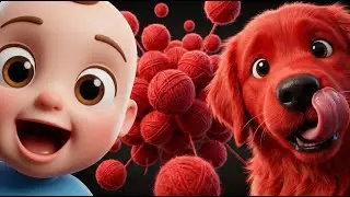 Learn Colors with [COLOR] PUPPIES! 🐶 Magic Yarn & Baby Slide | Satisfying ASMR for Toddlers