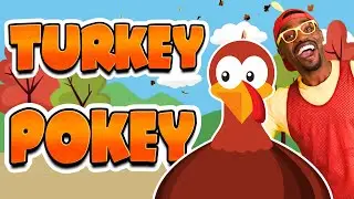 Turkey Hokey Pokey (action song with lyrics)