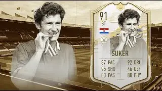 FIFA 21: DAVOR SUKER 91 PRIME ICON MOMENT PLAYER REVIEW I FIFA 21 ULTIMATE TEAM