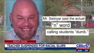 Racist White Middle School Teacher Slapped on the Wrist