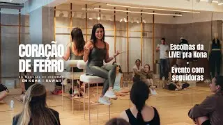 Nossas escolhas da LIVE! para Kona + bastidores do evento com minhas seguidoras 💖 |Ep3