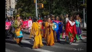 The Indigenous Peoples of The Americas Parade History made.