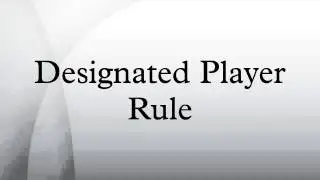 Designated Player Rule