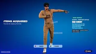 Как получить скин Bad Bunny БЕСПЛАТНО в Fortnite прямо сейчас (разблокировка стиля LEGO Bad Bunny)