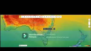 Melbourne, Victoria, Australia Weather Forecast for the next 7  days, heat map