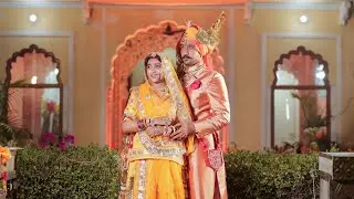 Samode Palace Rajput Wedding Teaser l Bhanu Pratap Singh Rathore & Pooja Rajawat  l l Life on Reel