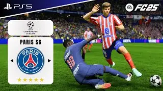 Shock Performance! - UCL 24/25 MD 4 | PSG VS Atletico Madrid | PS5 GAMEPLAY