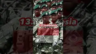 20 most powerful military nations in 2023 (By power Index) #shorts #viral #fyp #military #2023