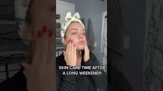 Post-weekend skin care routine#skincare #selfcare #beauty #glowingskin