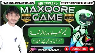 How to play maxqore game? Maxqore game kese khelen? Game khel kr pese kese kamayen? @techsami786