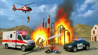 Ultra Realistic Emergency Ambulance Simulator 2025 | City Rescue & Paramedic 4K Driving