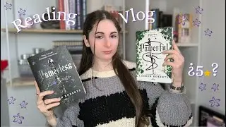 ¿Y ese final? Necesito un psicólogo😭 | Reading Vlog Trilogía 💜POWERLESS💜| PARTE 1