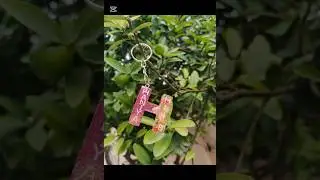 H letter alphabet keychain available place your order contact number 03115671310# resitart#keychain