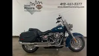LIKE NEW 2021 Harley-Davidson Heritage Classic 107 Billiard Teal (blue edition)