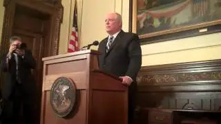 Quinn post-pension press conference