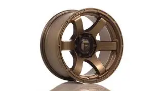 FUEL OFF-ROAD WHEELS RUSH - 17X9 - 6LUG - MATTE BRONZE