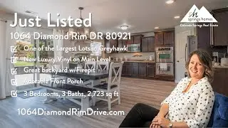 1064 Diamond Rim Drive Colorado Springs CO 80921 🏡 New Listing by Brooke Mitchell of Springs Homes