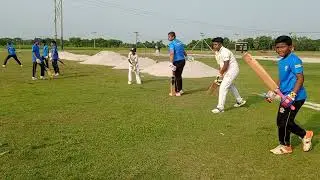 The front foot defence in cricket